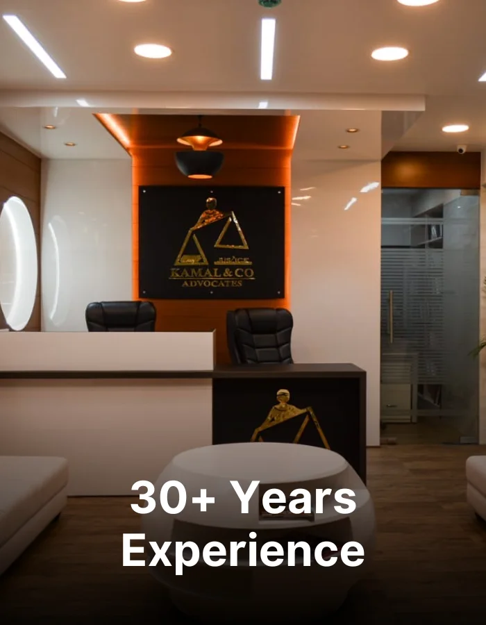 30+ Years Experience in Legal Services | Kamal & Co.