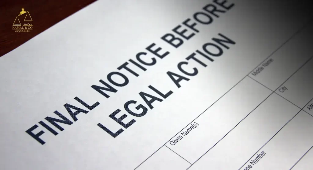 Legal Notice In India