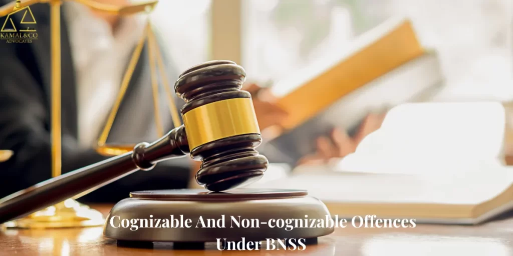 Cognizable and Non-Cognizable Offences