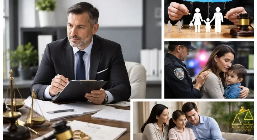 "Hire a family lawyer for divorce, child custody, and family dispute legal consultation in India"