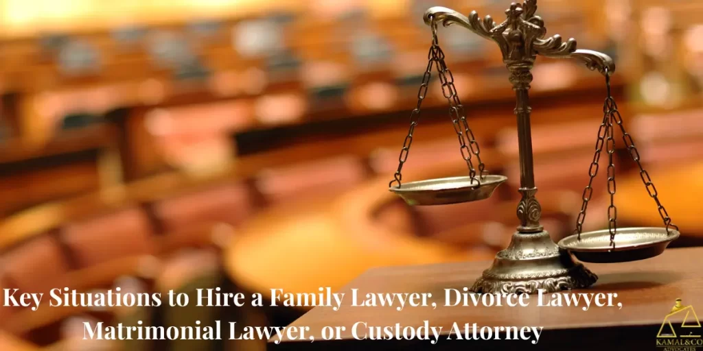 Hire a family lawyer