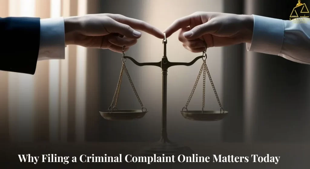 criminal complaint online