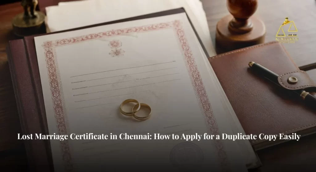 Lost Marriage Certificate in Chennai How to Apply for a Duplicate Copy Easily - Kamal & Co. Advocates