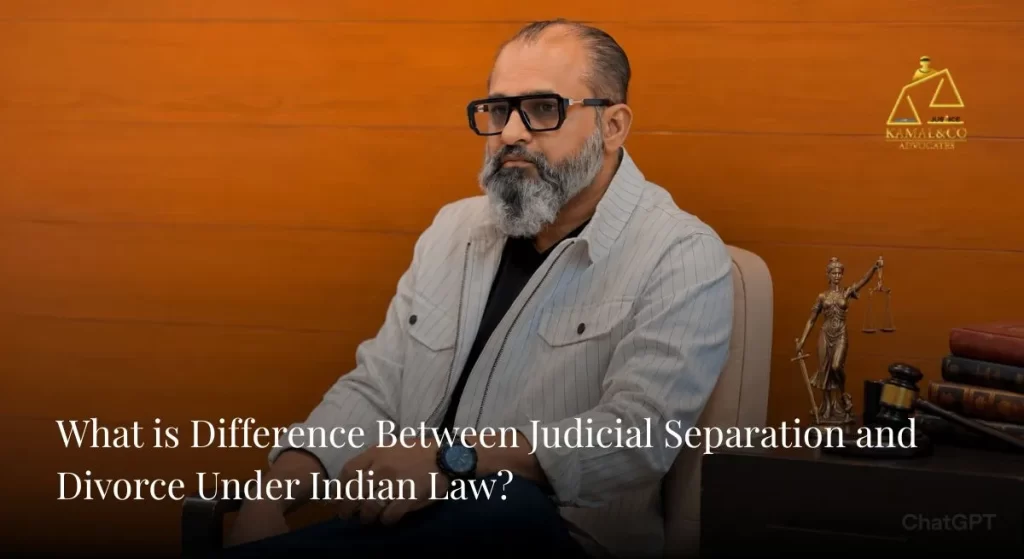 Difference between judicial Separation and Divorce - Kamal & Co. Advocates