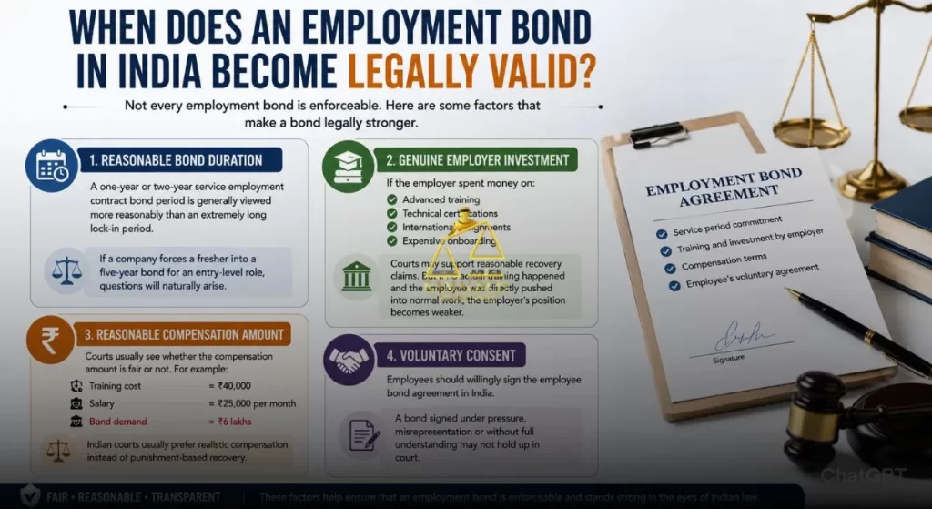 Legal Validity Of Employment Bonds In India - Kamal & Co. Advocates