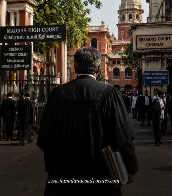 Our Criminal Lawyers Appearance in Chennai - Kamal & Co. Advocates