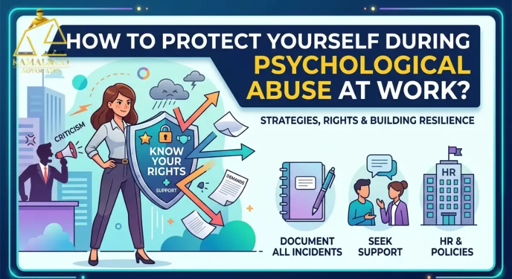 ways to protect yourself from mental harassment at workplace