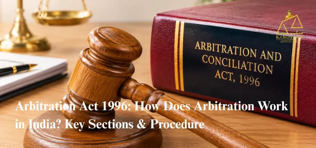 Arbitration Act 1996: How Does Arbitration Work in India? Key Sections & Procedure