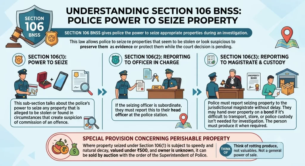 What is Section 106 BNSS?